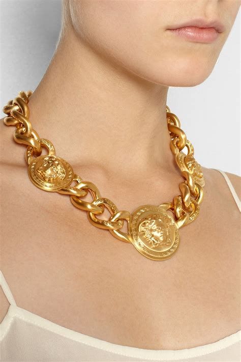 bracelet versace femme|Versace necklace real gold.